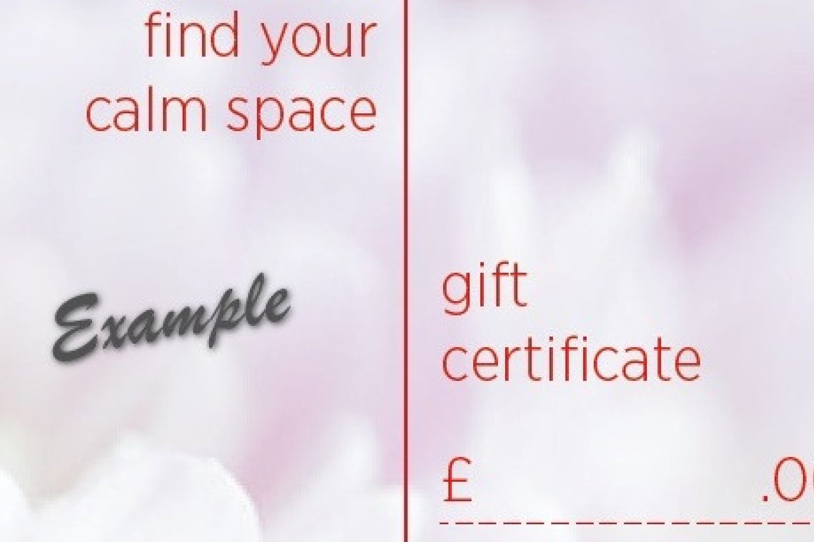 Gift Voucher Example