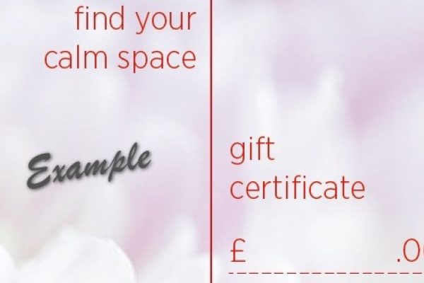 Gift Voucher Example